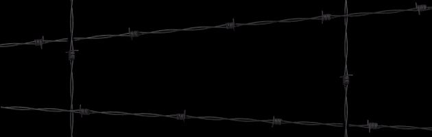 barbed wire